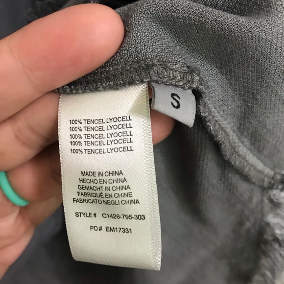 Anthropologie Cloth & Stone grayed tunic dress - Picture 6 of 8